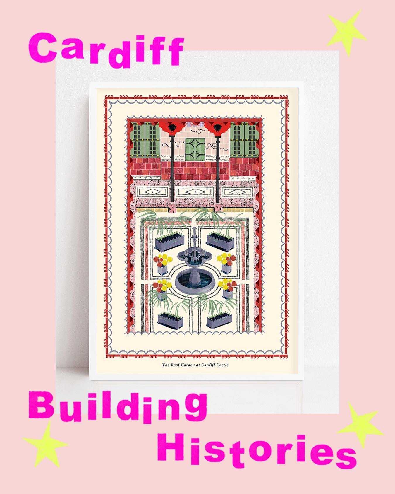 Something different for the run up to Christmas...Every day for the next 5 days I&rsquo;ll be talking in my stories about one of my favourite buildings in Cardiff! And every day there&rsquo;ll be 20% off my print of that building until midnight. Star