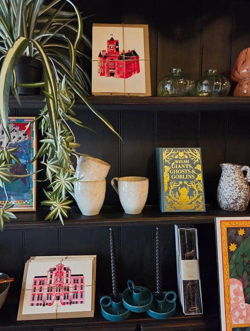 ☀️☀️☀️ So thrilled to have a selection of cards available at Armadilo, the beautiful new gift shop in the Wales Millenium Centre. Make sure you pop in if you&rsquo;re in the Bay! Thanks so much for having me @siop.armadilo ☀️☀️☀️