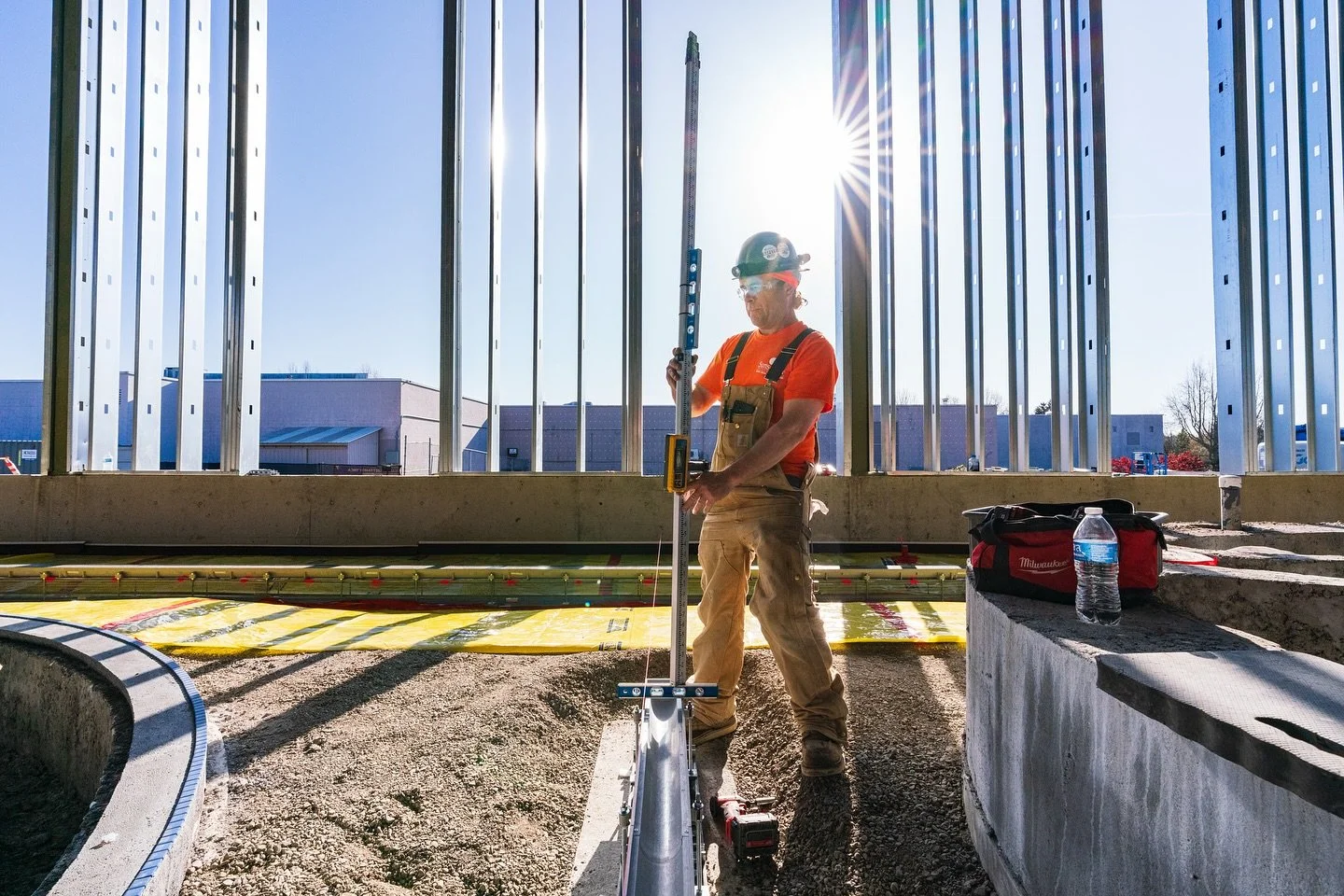 I always enjoy getting out on a construction site and seeing how things work. Recent photos for @sunsetair_inc