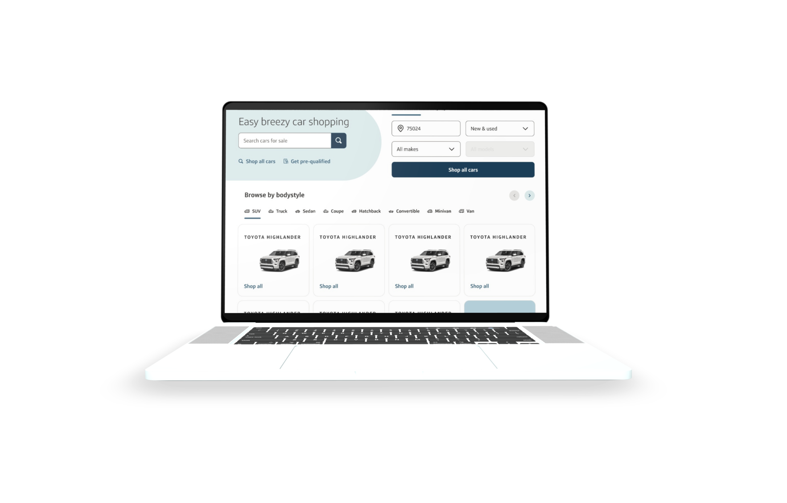 Capital One - Homepage Carousel