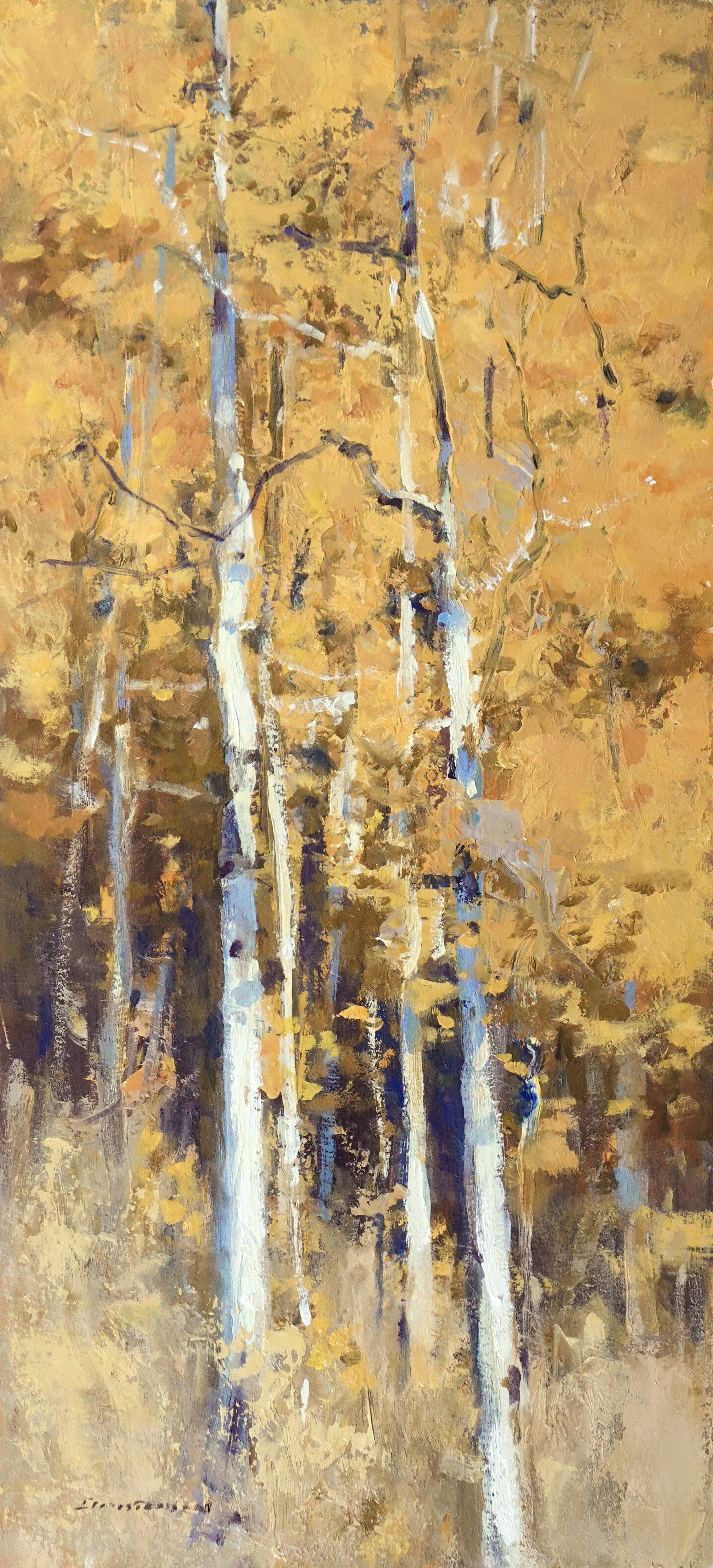 26x12 Big Sandy Aspen | Scott L. Christensen