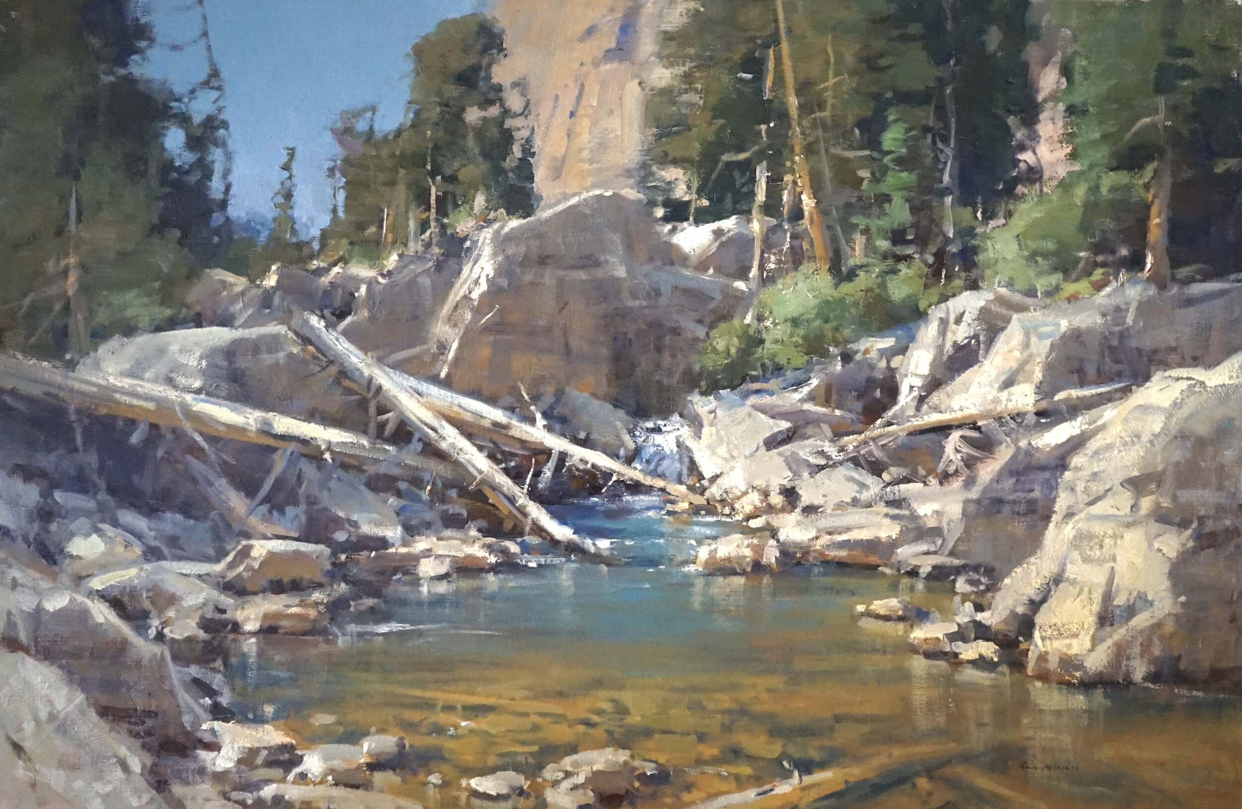 34x52 North Fork Canyon | Scott L. Christensen