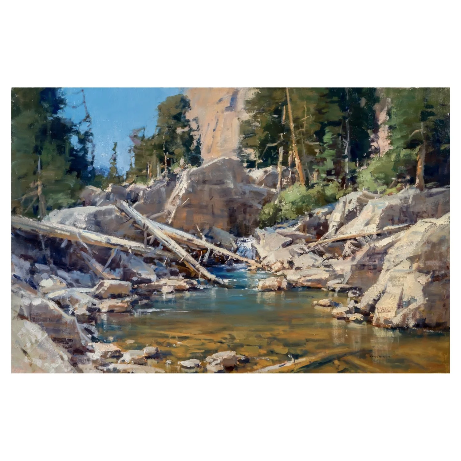 North Fork Canyon 36" x 54"
