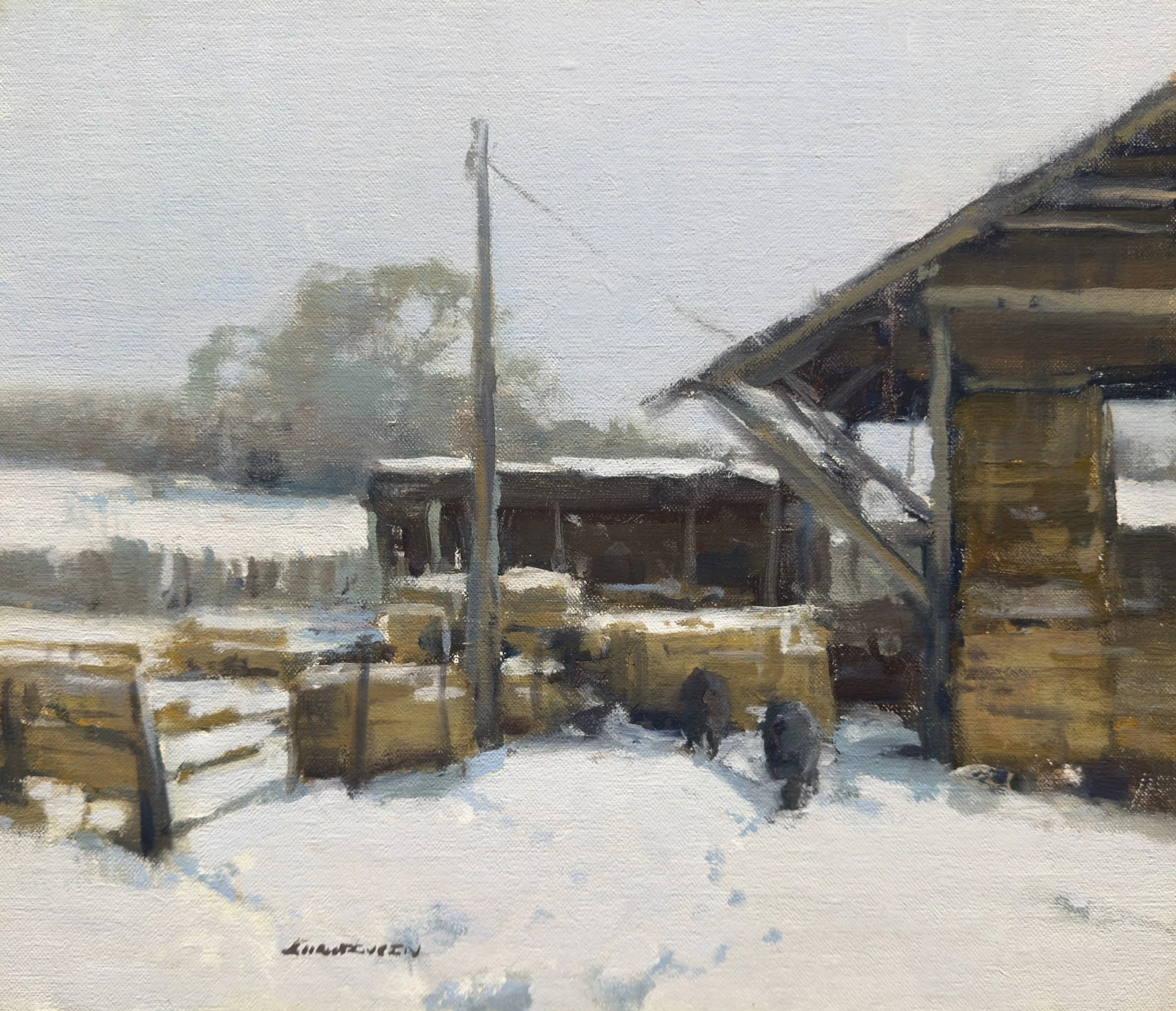 December at the Barn