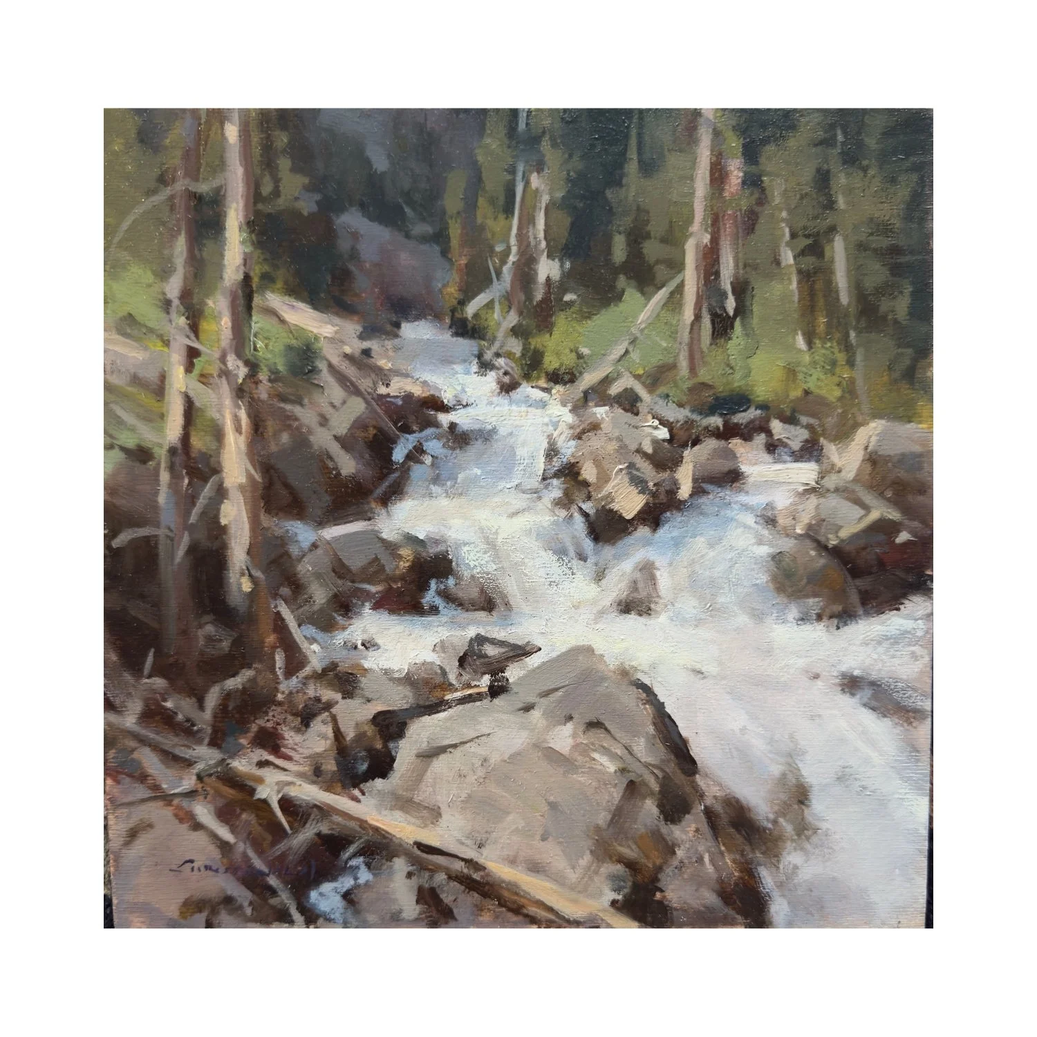 #24 North fork falls 10x10 $2,300 oil featured.jpg