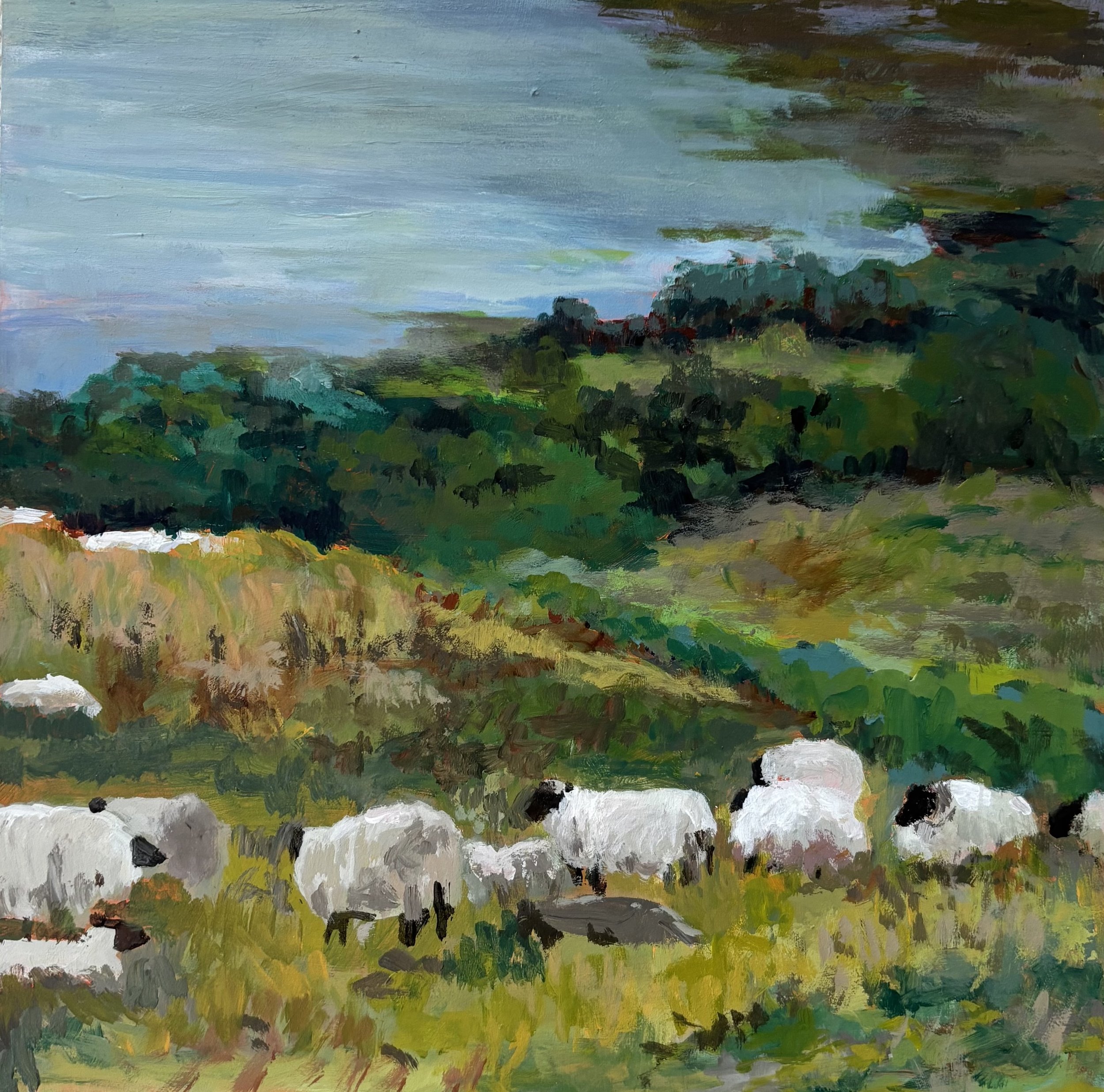 Irish Roots
acrylic on board
12" x 12"
$500