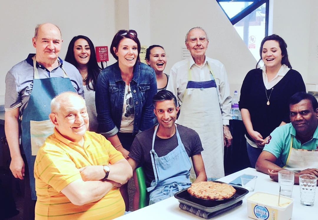 Partnering with North London Cares to share the therapeutic benefits of baking with their men's group. Just one of our community collaboration projects!