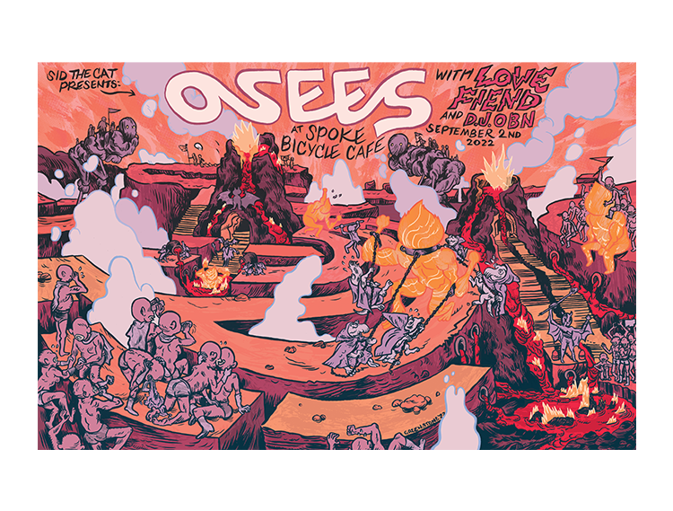 Osees (2022) Show Poster — Sid The Cat