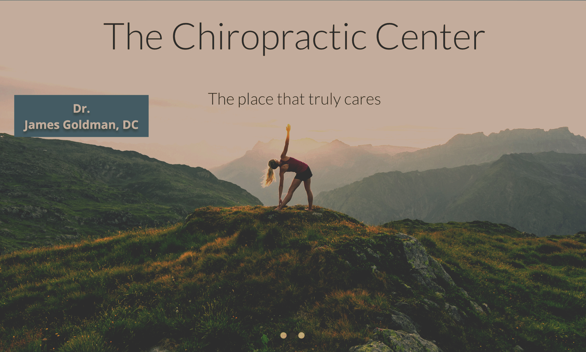 The Chiropractic Center   |   Website Copy & Brand Messaging