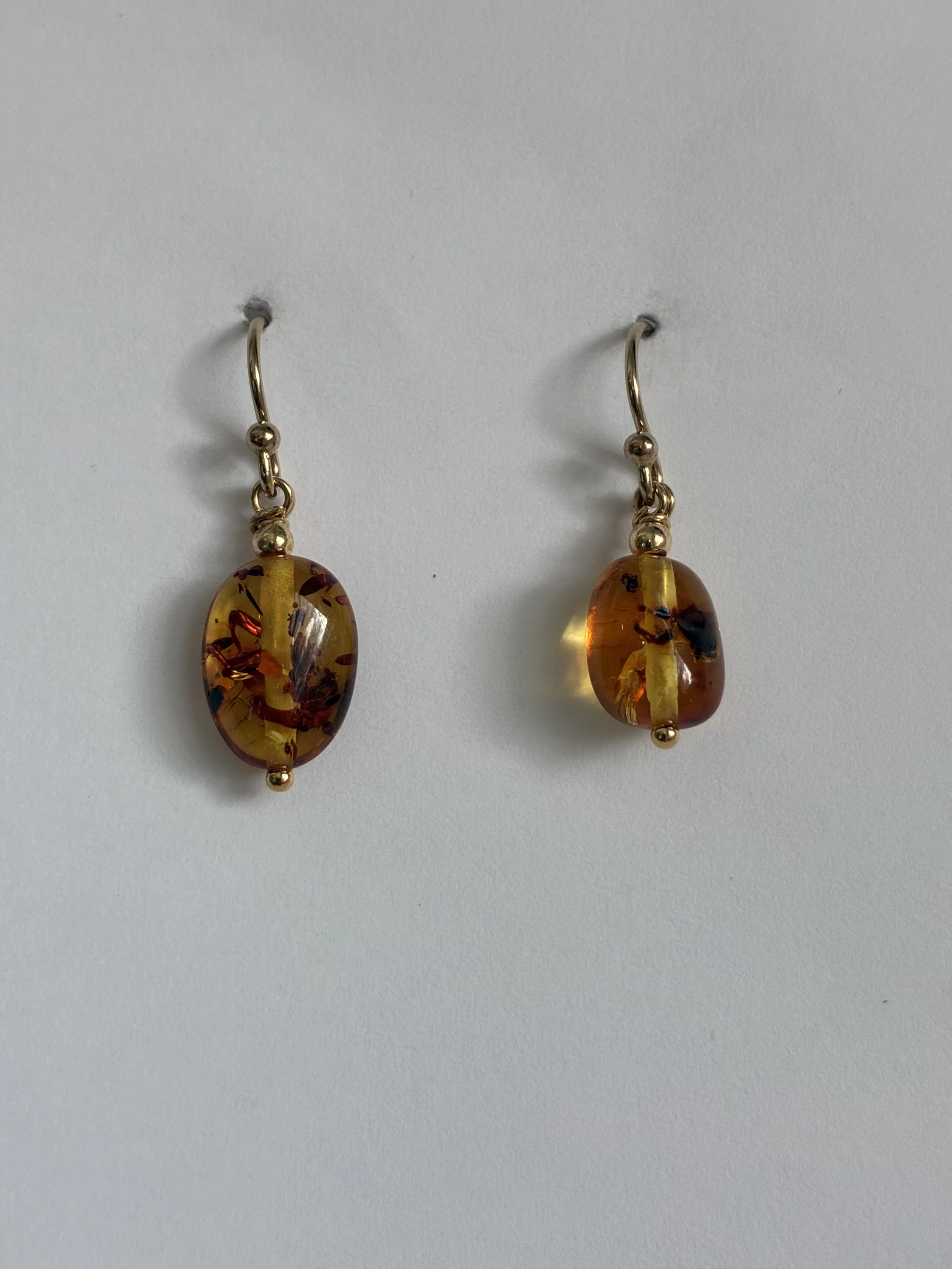 Amber Earrings