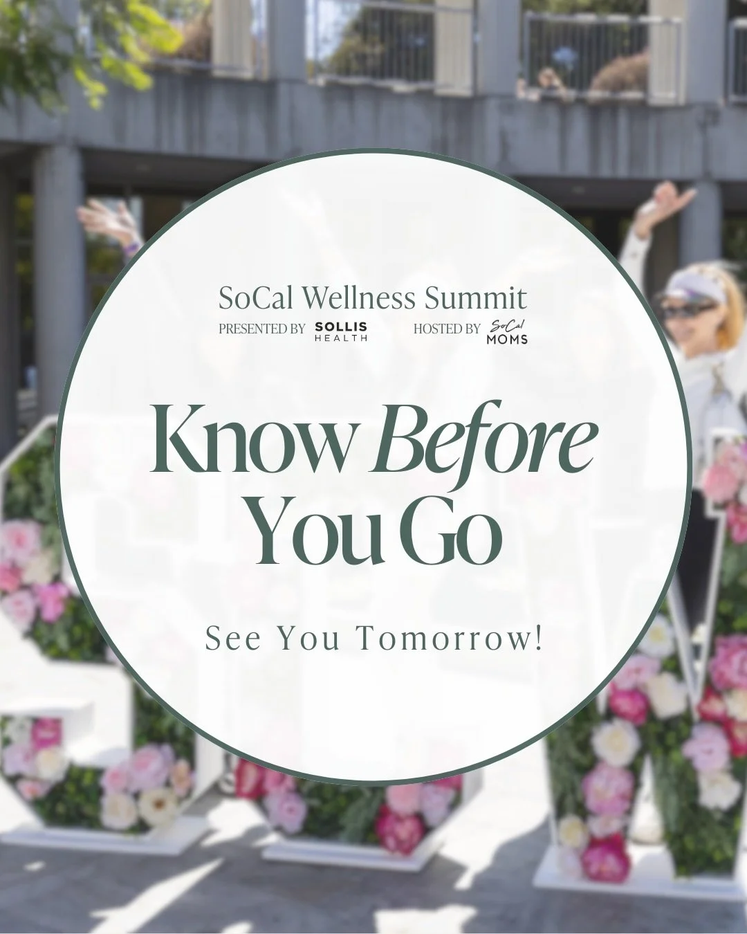 ✨ Know Before You Go: SCW 2026 ✨

The 12th Annual SoCal Wellness Summit (presented by @sollishealth) is TOMORROW, and we can&rsquo;t wait to welcome you for a full day of connection, inspiration, and wellness by the beach at the gorgeous @annenbergco