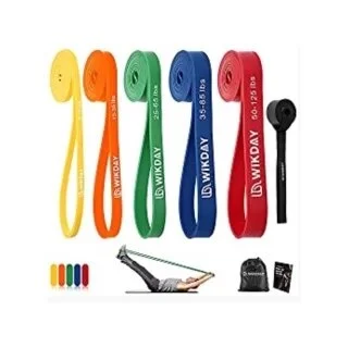 Set of 5 Bands with Varying Resistance Levels #AD