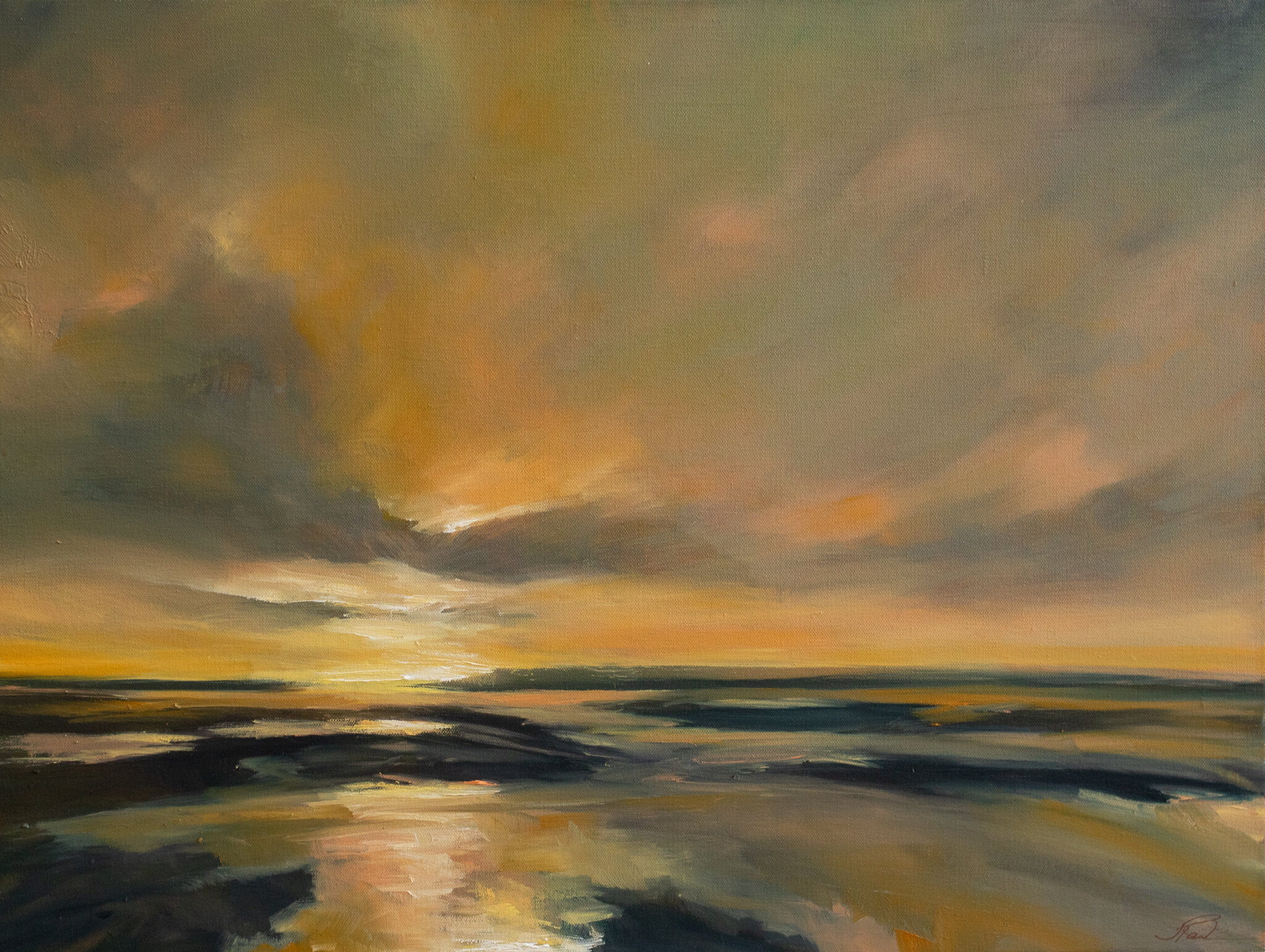 Apricot Sunset