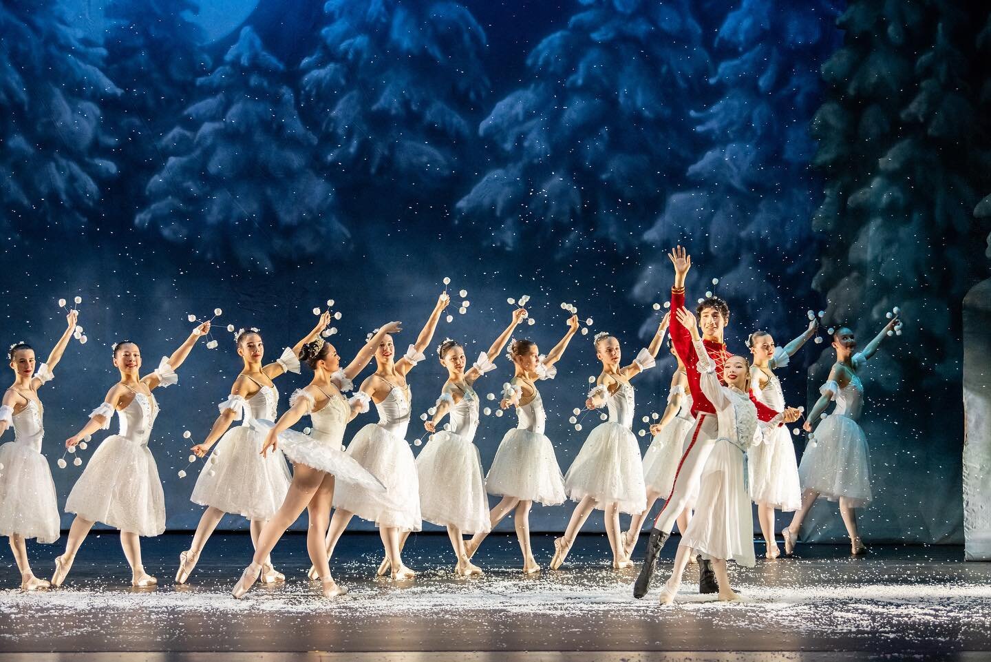 Hope you are enjoying a snow day.
Photo by @jingziphotography 
#oiba #oregoninternationalballetacademy #snowday #nutcracker