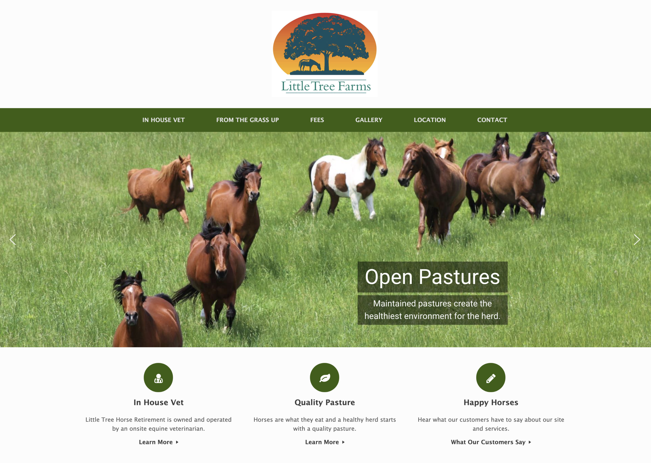 Little Tree Farms Website