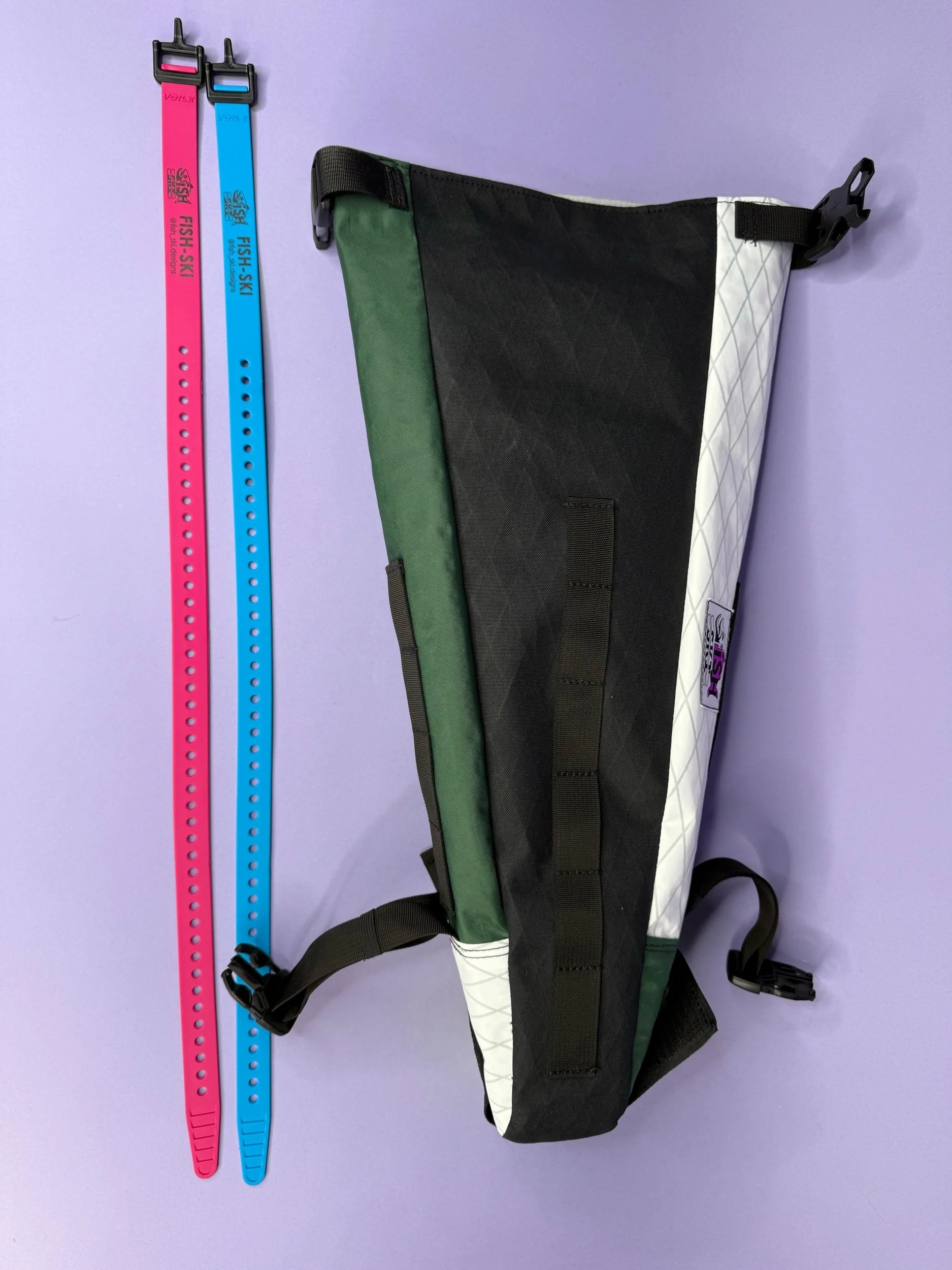 アクセサリー Fish-ski / Fork bag Purple/Red Fork Bag – Fish-Ski