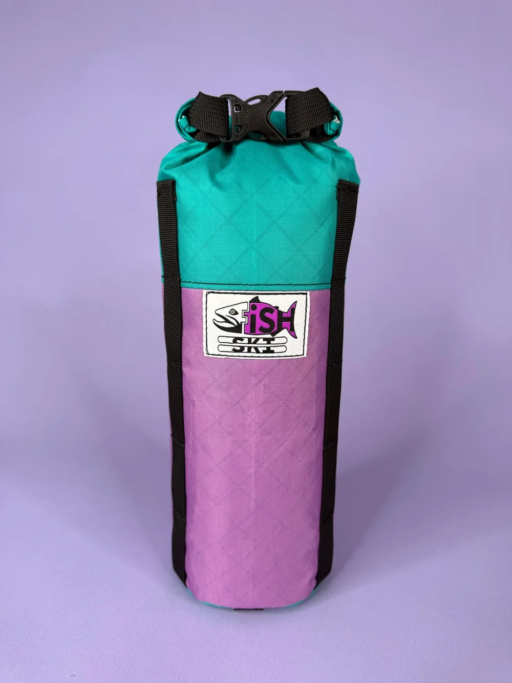 アクセサリー Fish-ski / Fork bag Teal/Lavender Fork Bag — Fish-Ski Designs