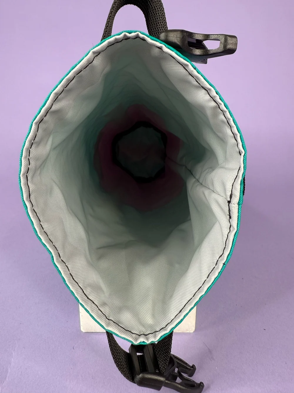 Teal/Lavender Fork Bag — Fish-Ski Designs
