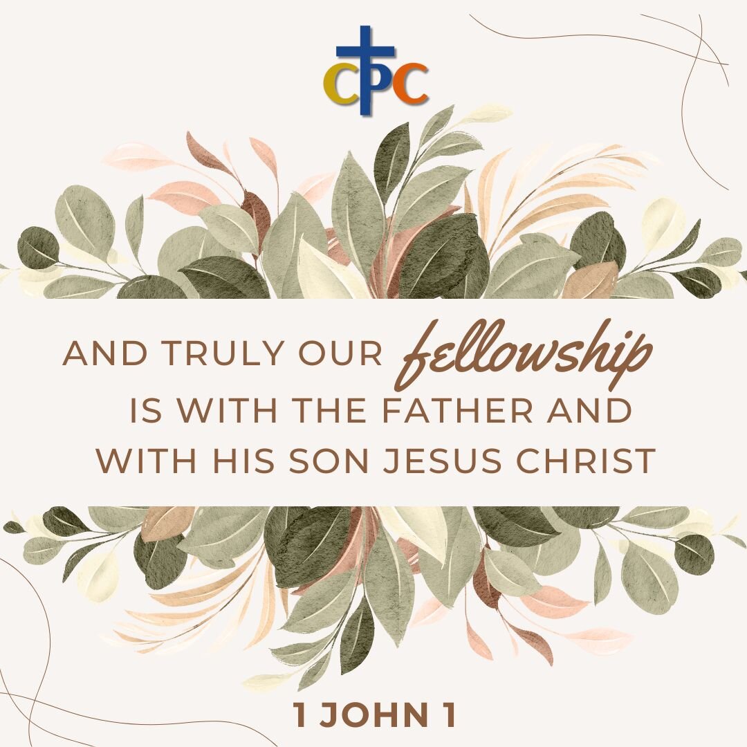 It's time for our Sunday Preview!  This week, we will be reading and learning from 1 John 1 and Psalm 133. Rev. Strother Gross will be speaking on, &quot;Fellowship with God.&quot;

Please join us!  If you are new to church, or new to Crossroads, ple
