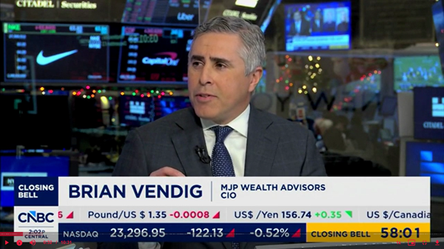 MJP President Joined CNBC Live in Studio to Share Market Outlook