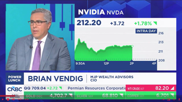 Brian Vendig Joins CNBC ‘Power Lunch’