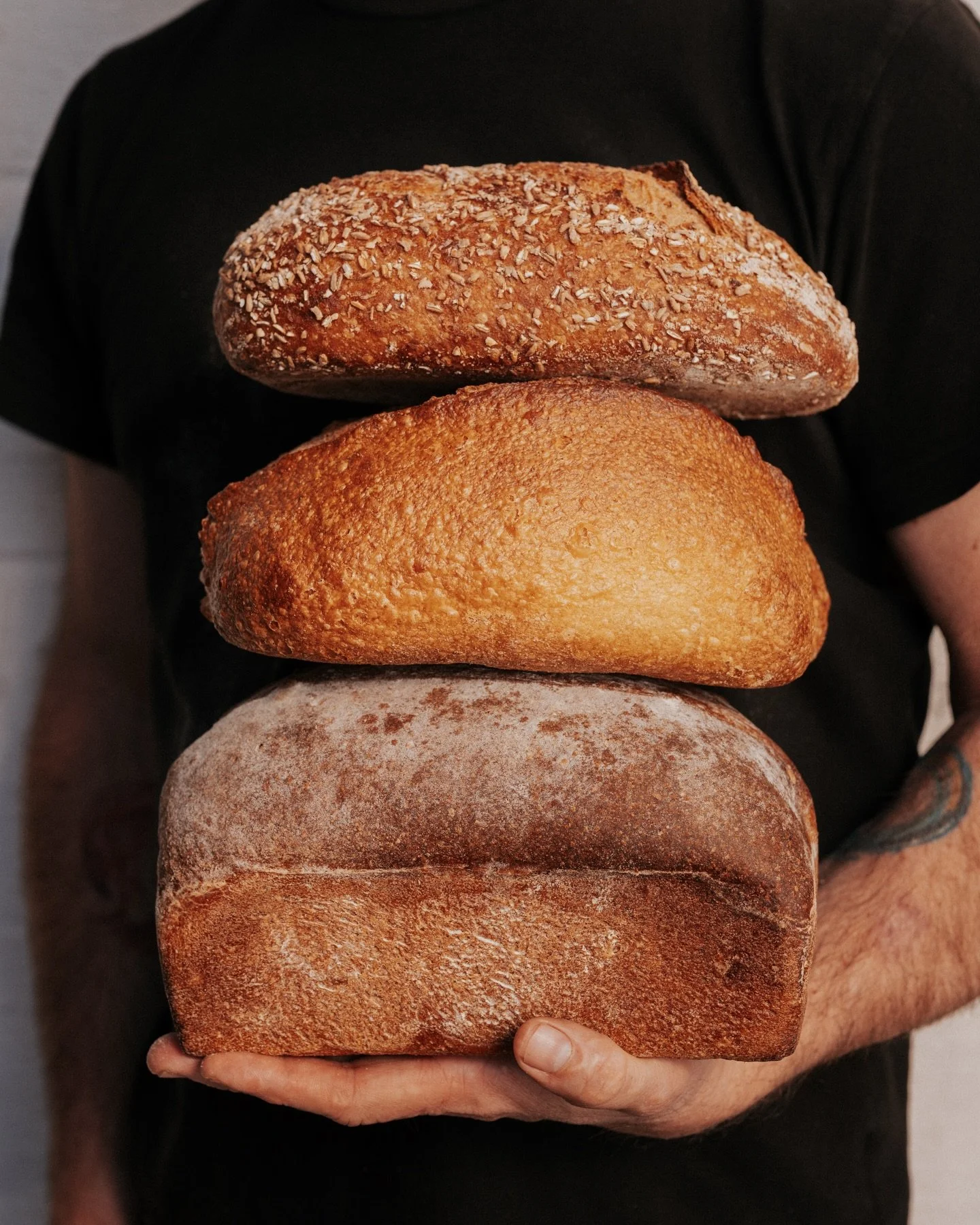 As we enter the holiday week, we&rsquo;ve got a couple of updates for y&rsquo;all! 🥖

BREAD: We&rsquo;ll have fresh loaves available for you on TUESDAY this week, so that you can stock up on your favorite loaves for the holidays! (An armful of loave