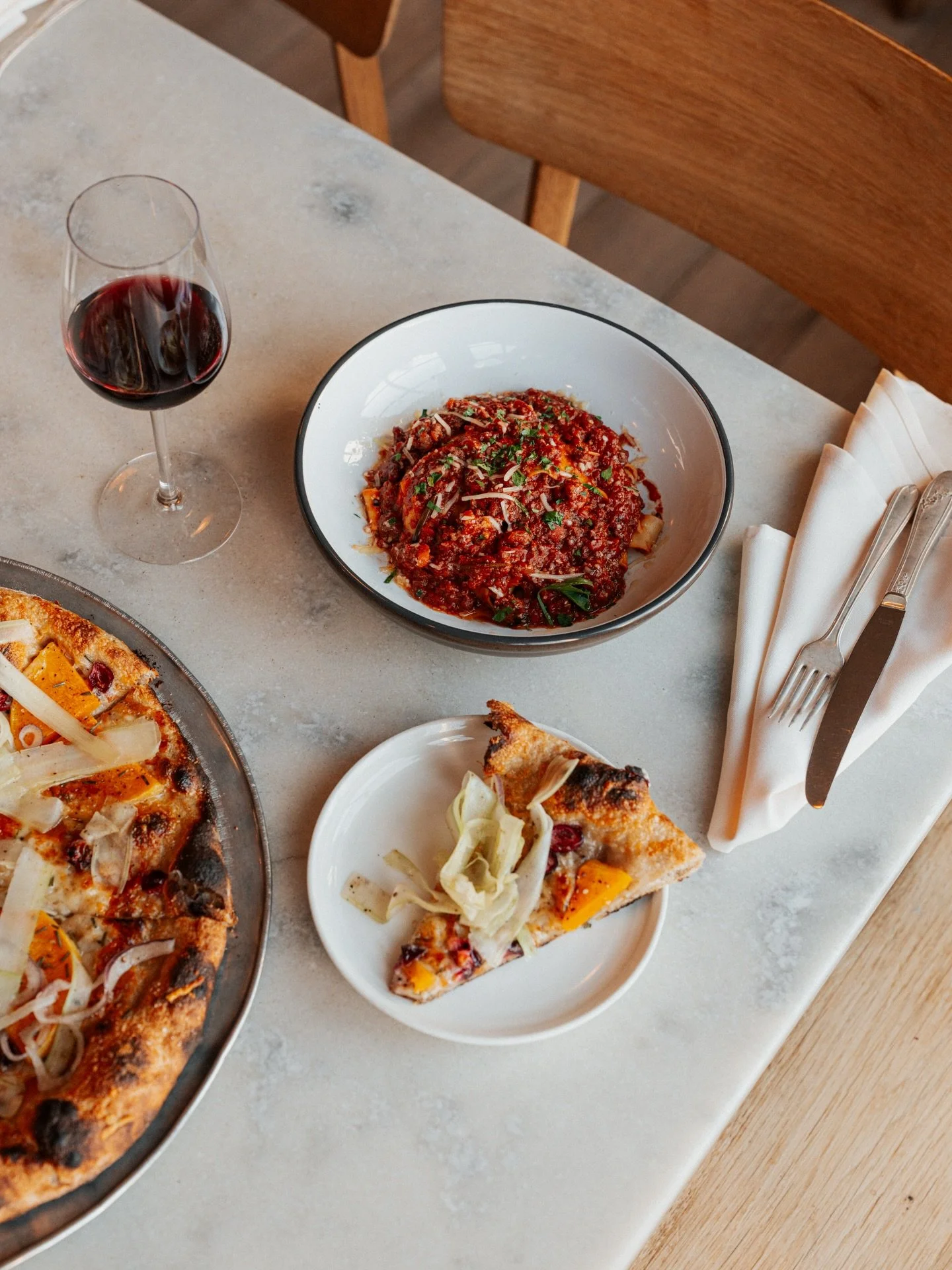 We&rsquo;re back open with normal hours, stop on by this weekend for all your favorite bites 🍕🍷 we all need a little break from the holiday leftovers, right? 

See y&rsquo;all soon!