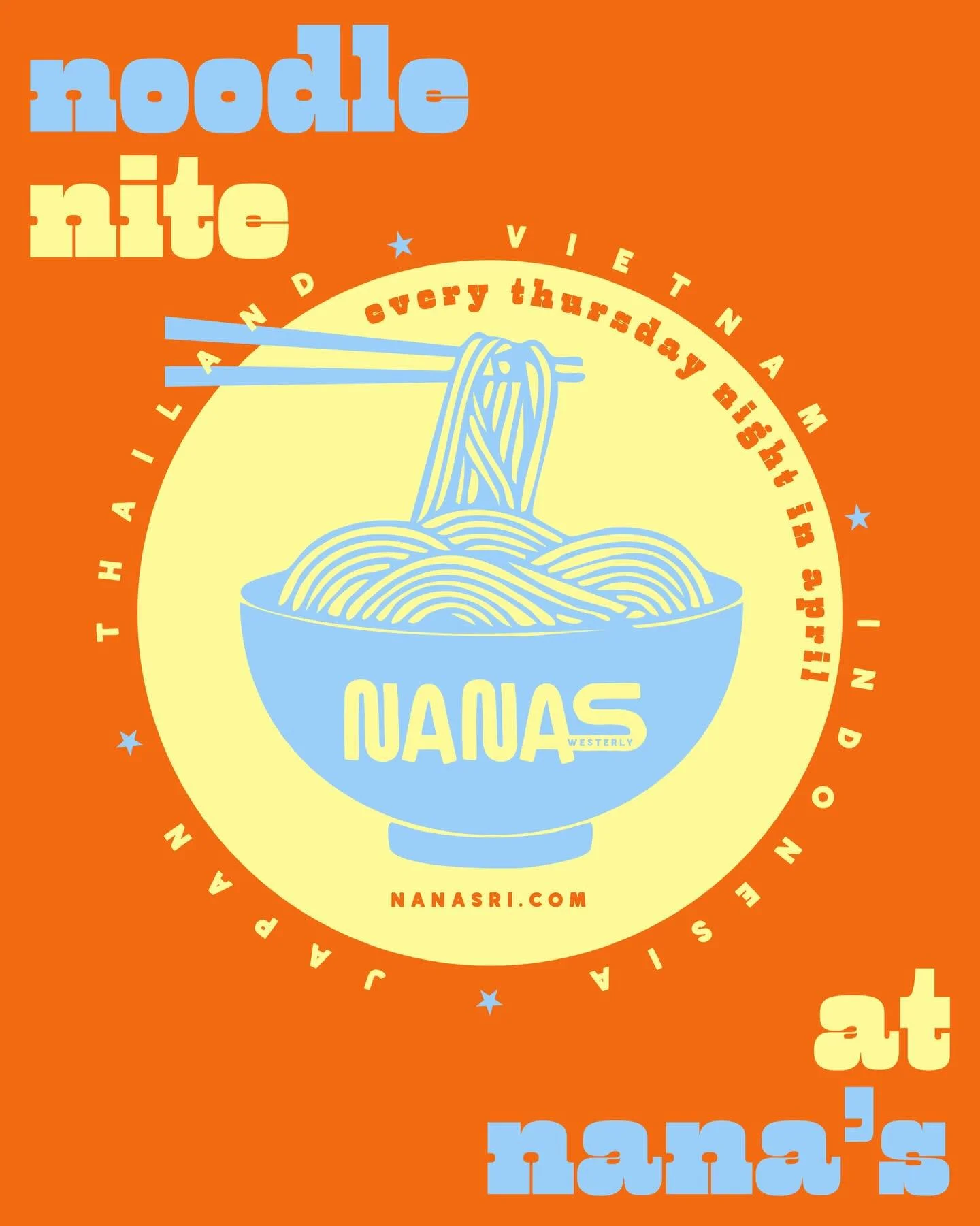 We&rsquo;re twirling things up with Noodle Nite! 🍜 Join us on Thursday nights and fill your belly with delicious noods + drinks from around the world! 🥃 🤭 

Swipe to see where we're headed! See you in Japan ;)
