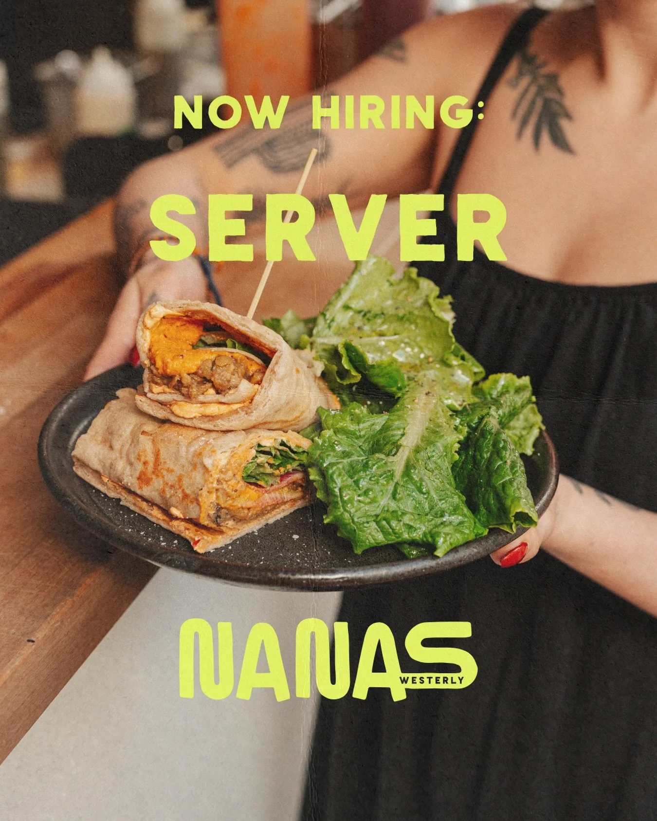 love nana's? looking for a job? the stars are aligning! ⭐️🪐 we're looking to add to our waitstaff!

think you'd be a good fit? send your resume or CV to kellsie@nanasri.com ! 👯