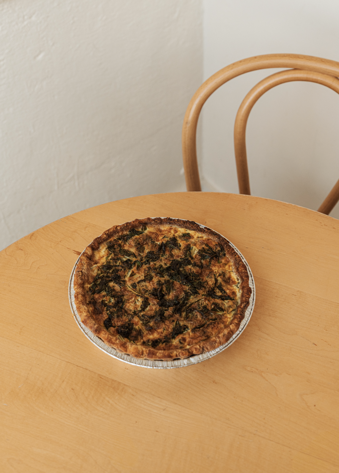 Asparagus and Goat Cheese Quiche