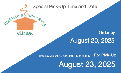 Food Pick-Up August 25, 2025