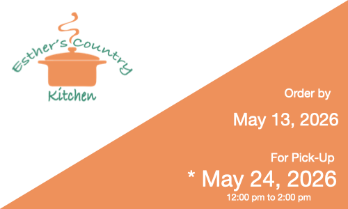 Food Pick-Up *May 24, 2026