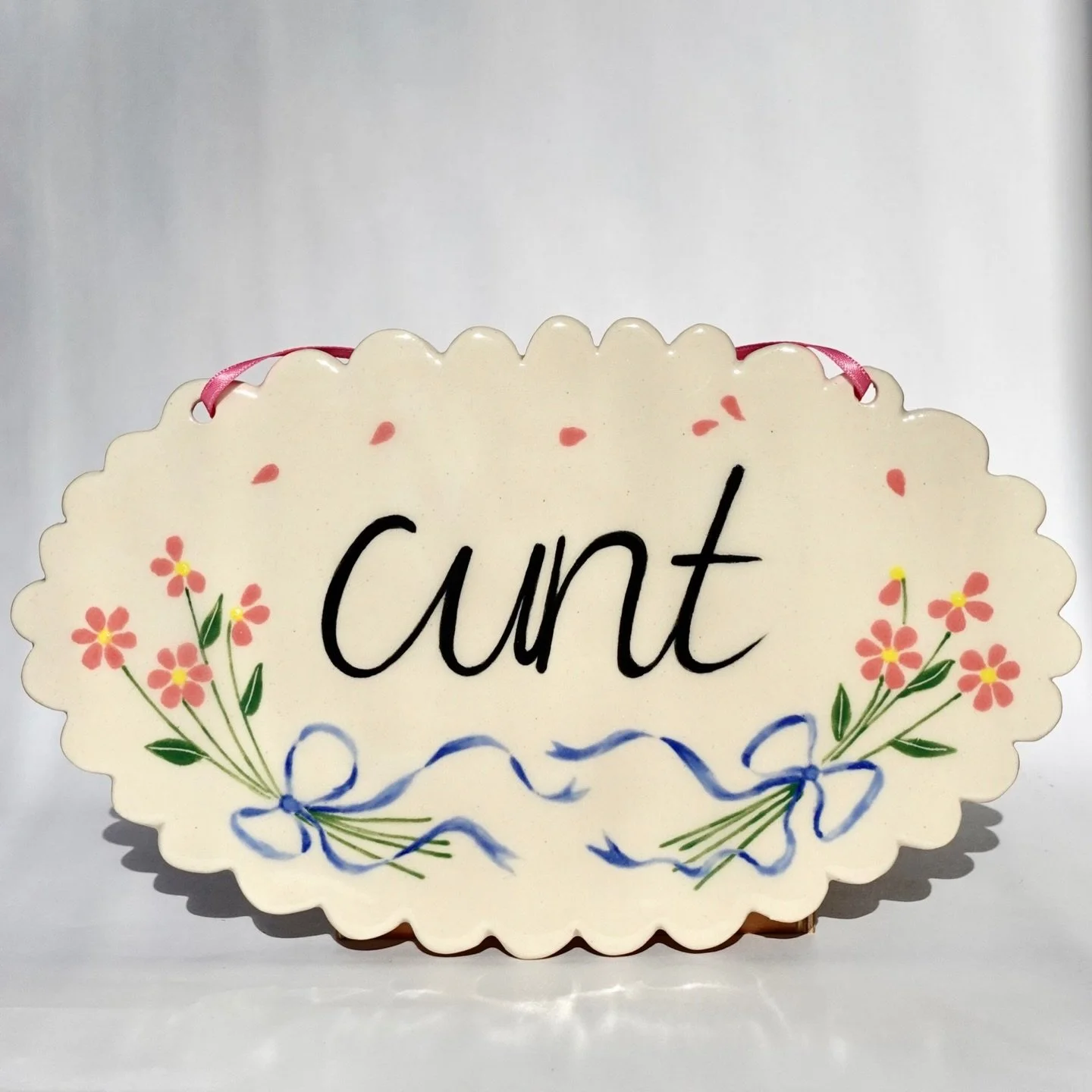 Maybe I&rsquo;ll just hang these in my own room 🎀
.
.
.
#cottagecore #cuteceramics #underglaze #ceramics