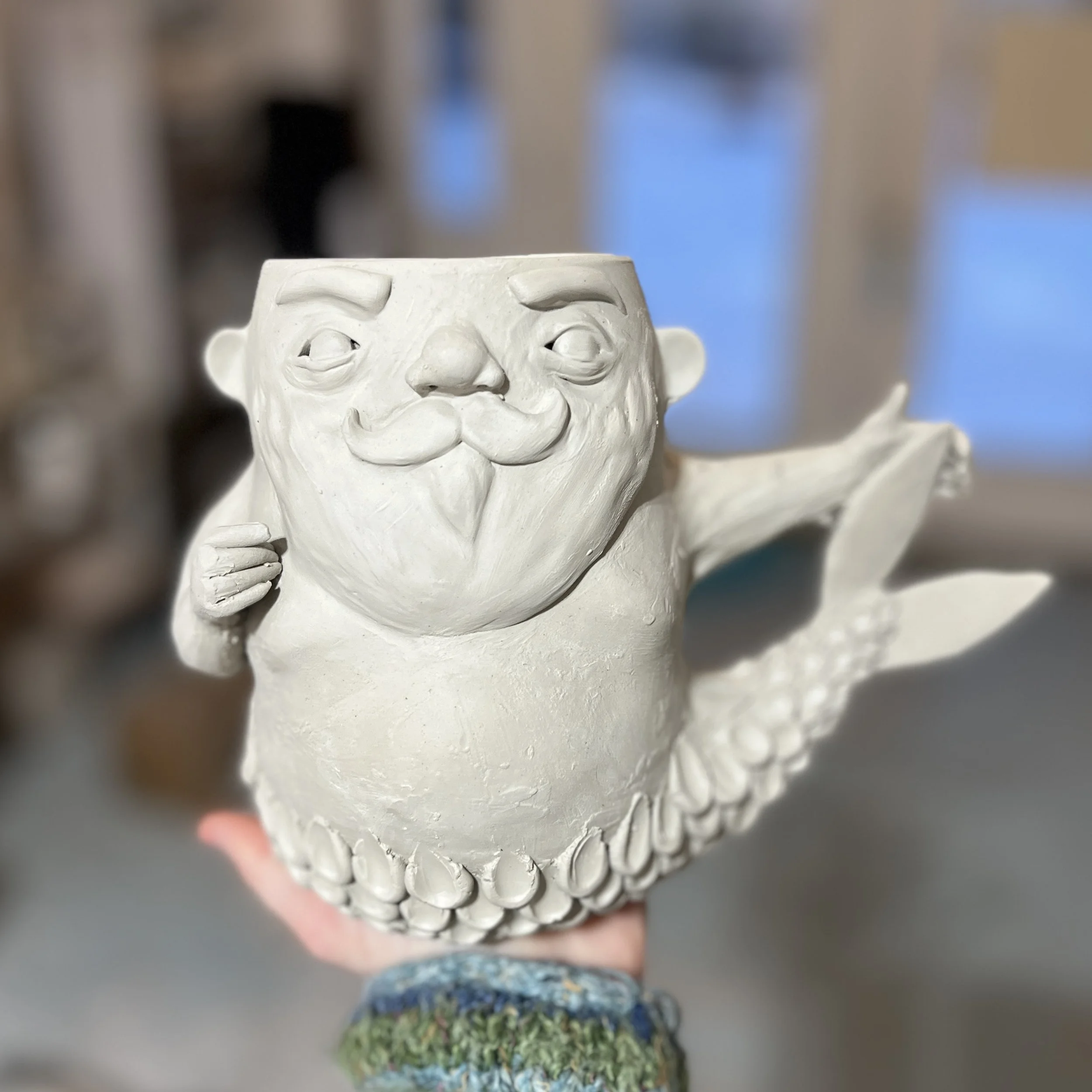 Merman mug (preorder)