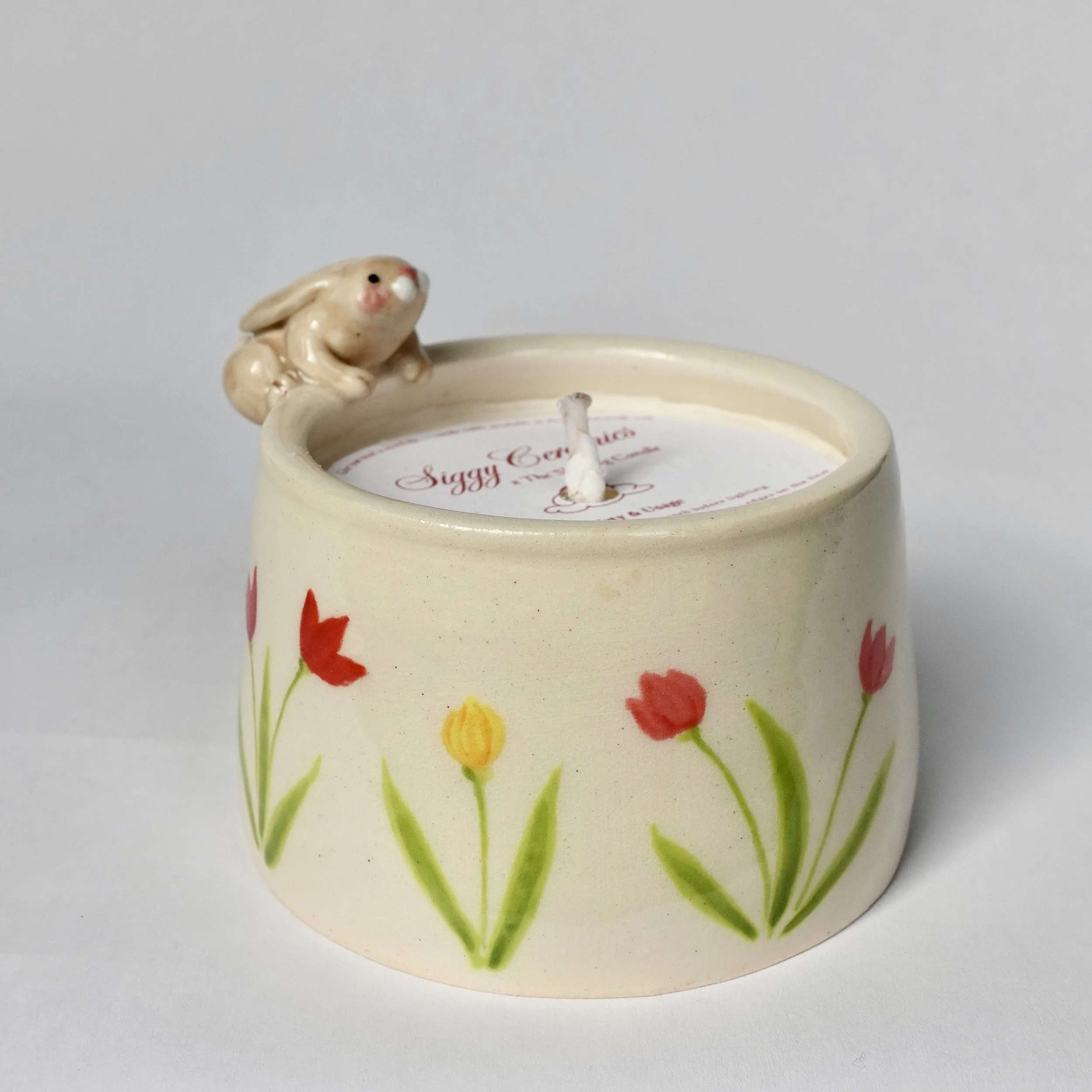 Bunny candle 3