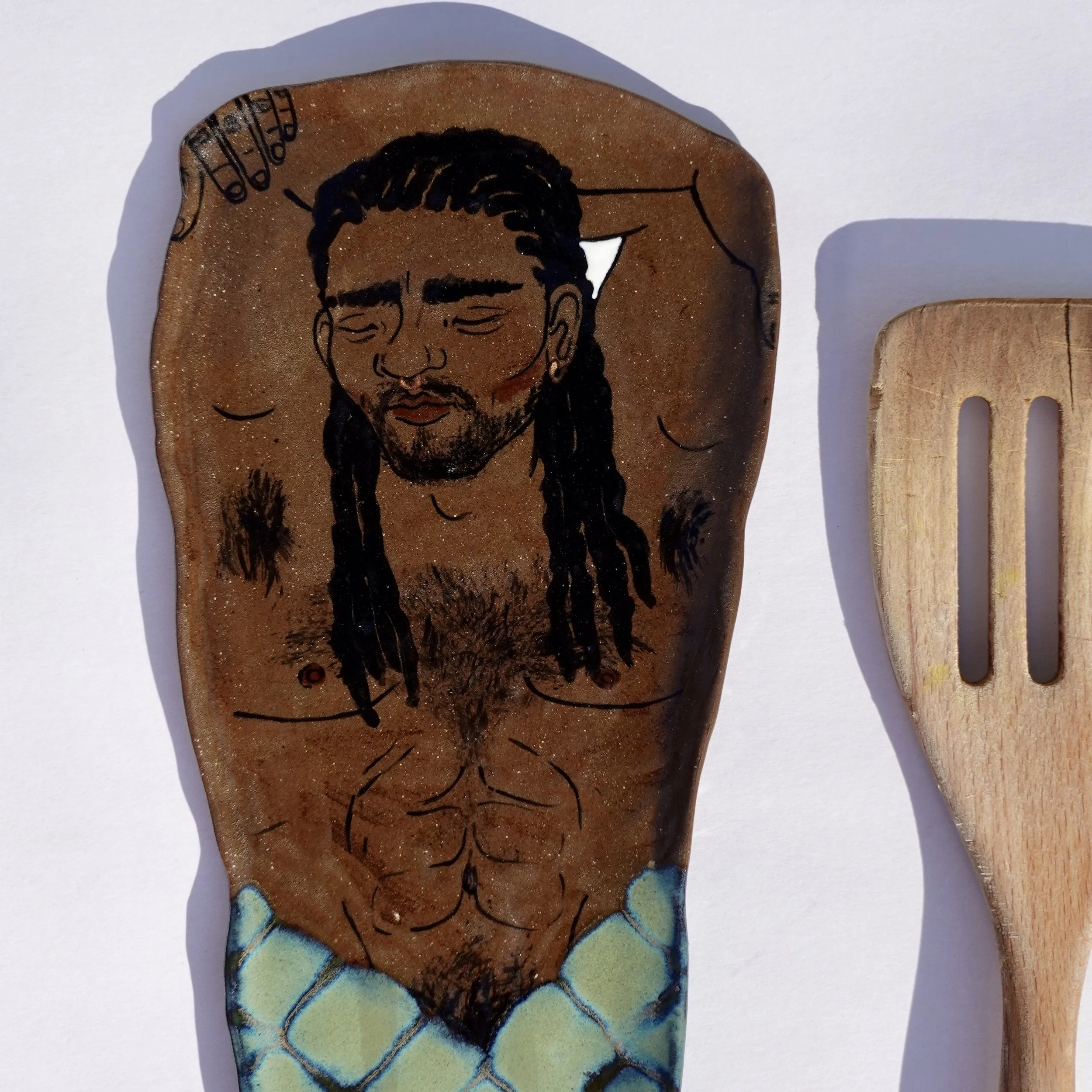 Merman spoon rest 1