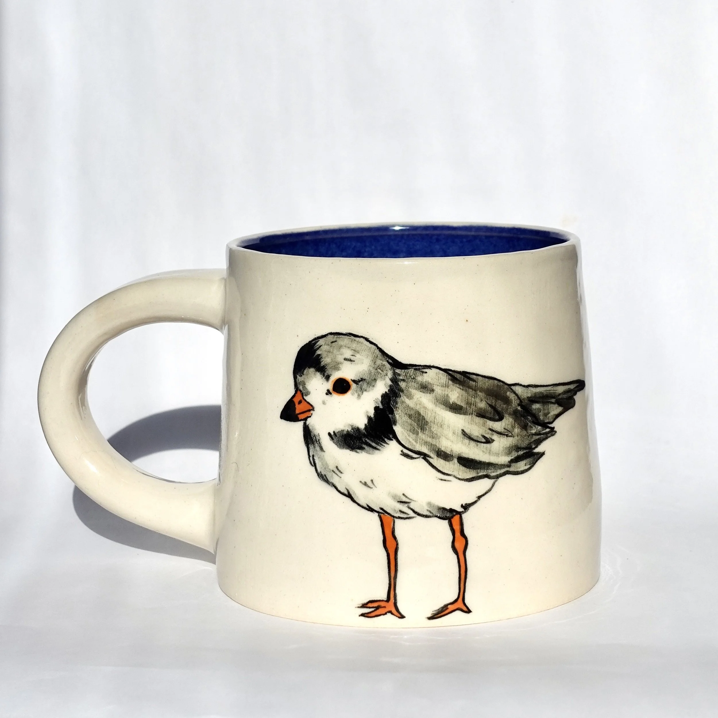 Blue Piping Plover mug (second)