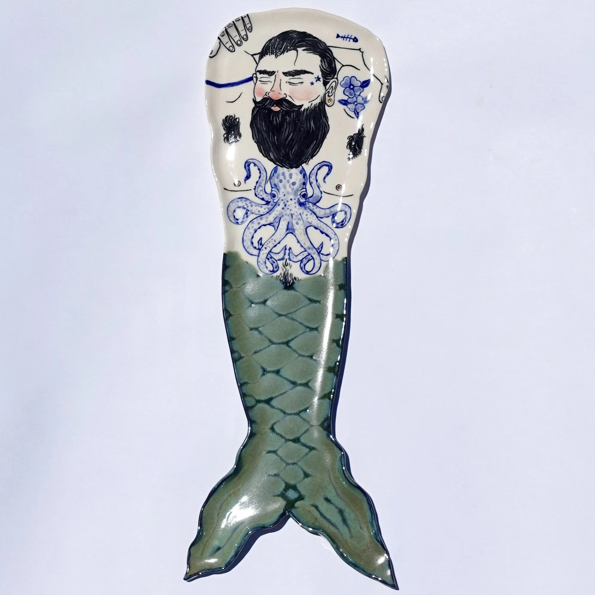Octopus merdaddy spoon rest