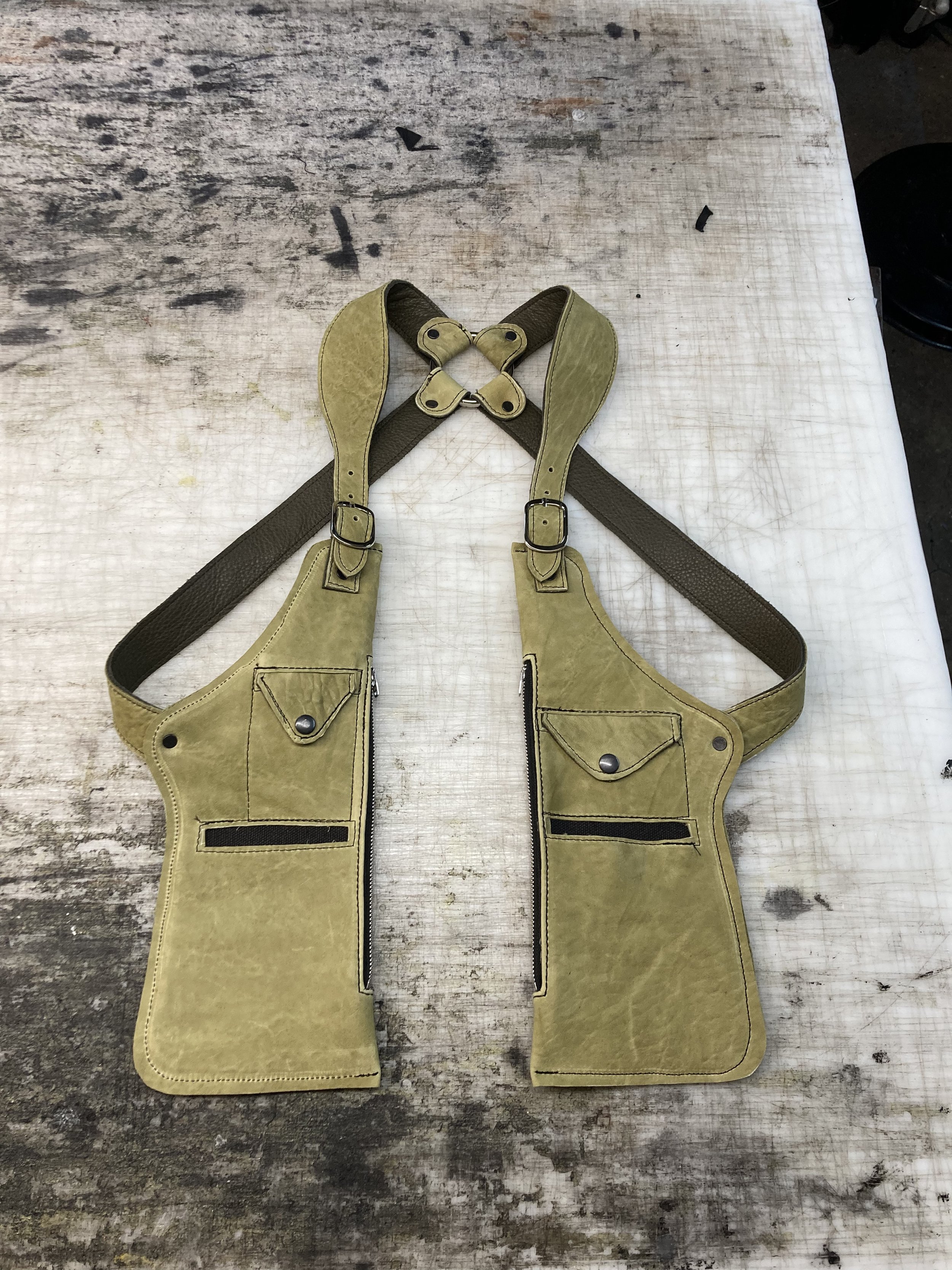 Leather work
