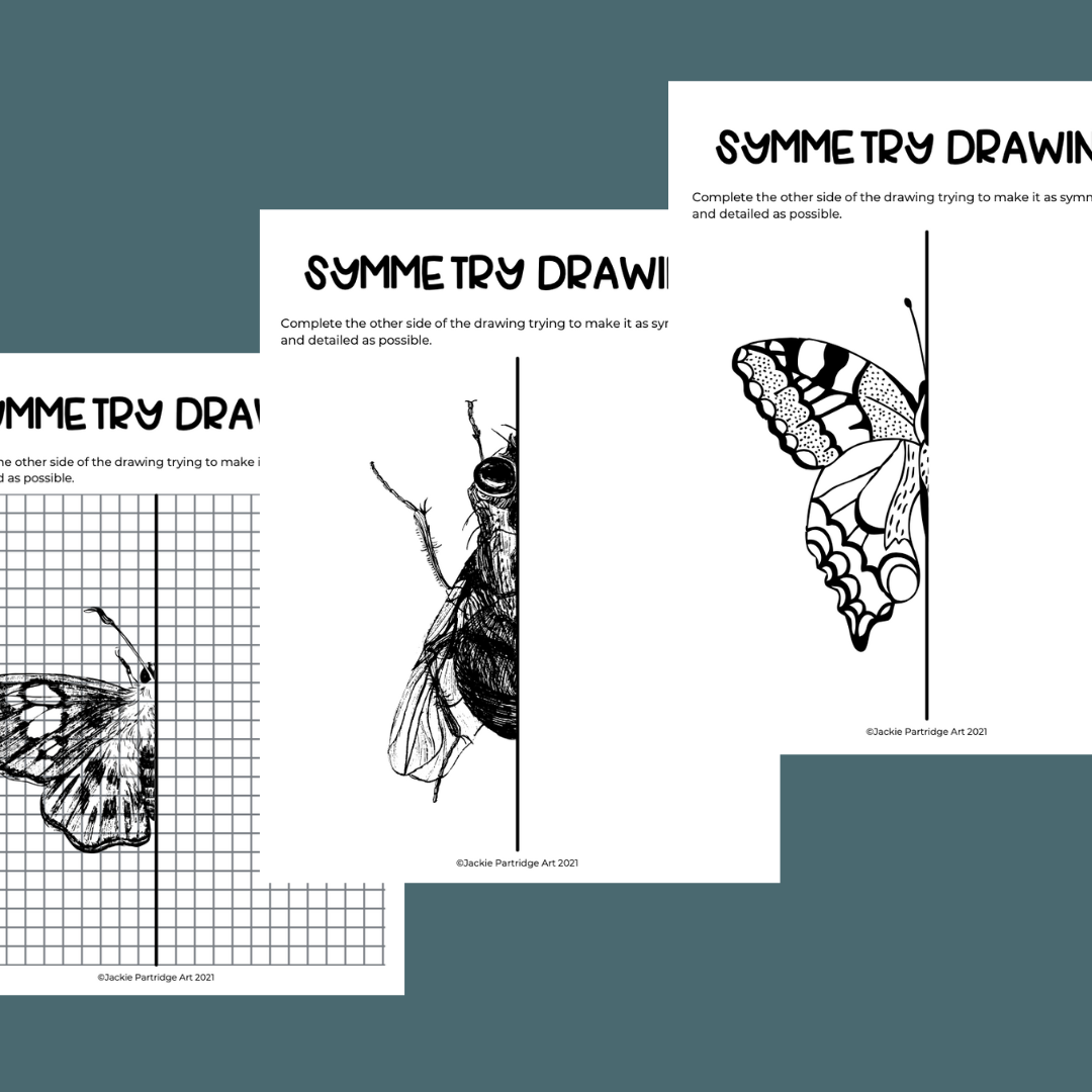 art supplies for middle schoolers symmetry drawing worksheets