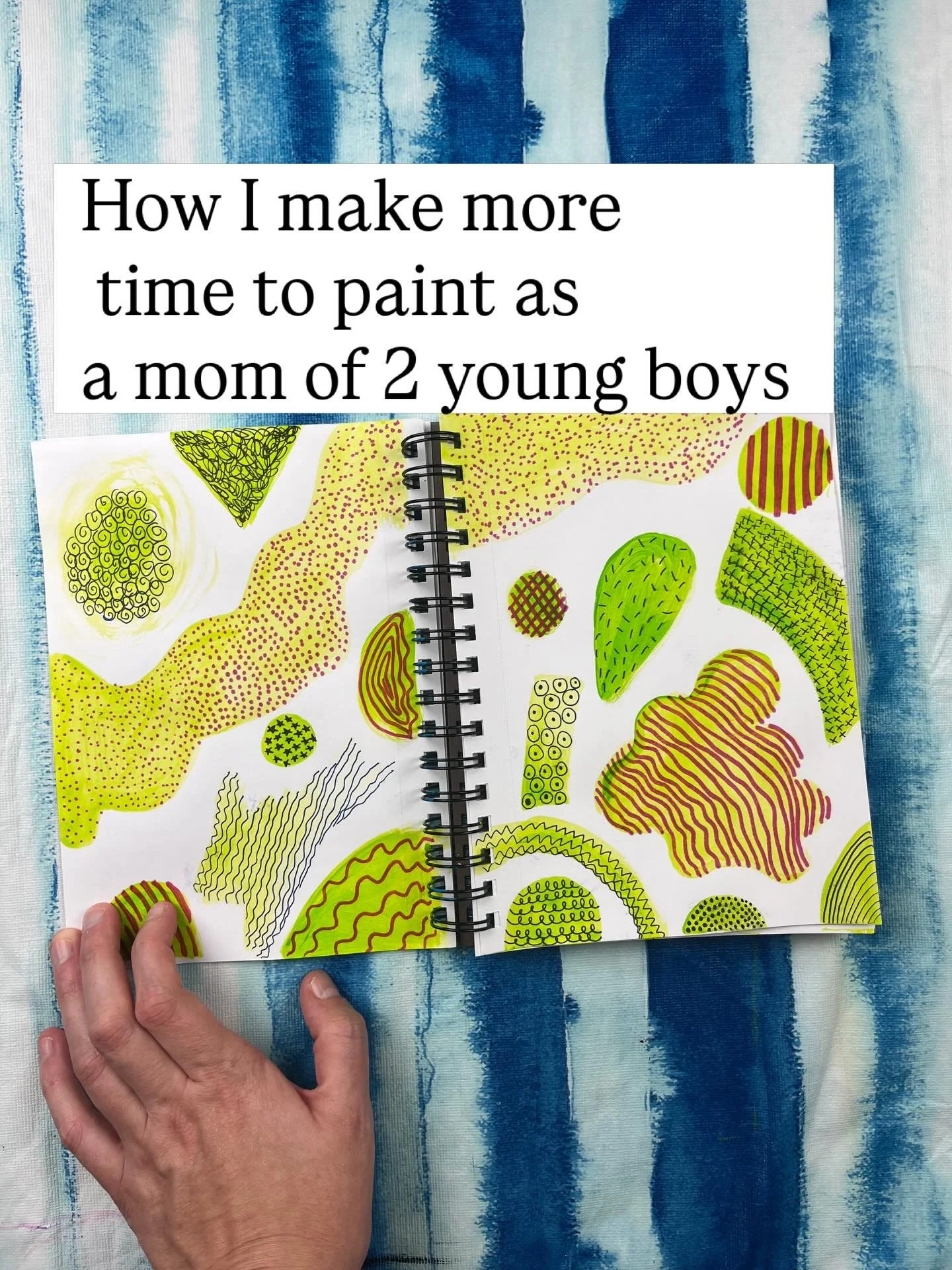 It&rsquo;s not easy but I make it work. 

 The biggest shift for me has been to really see art as self care- especially postpartum. 

It&rsquo;s easy to say I don&rsquo;t have time but I feel sooooo much better when I do. 

#beginnerpainter #beginner