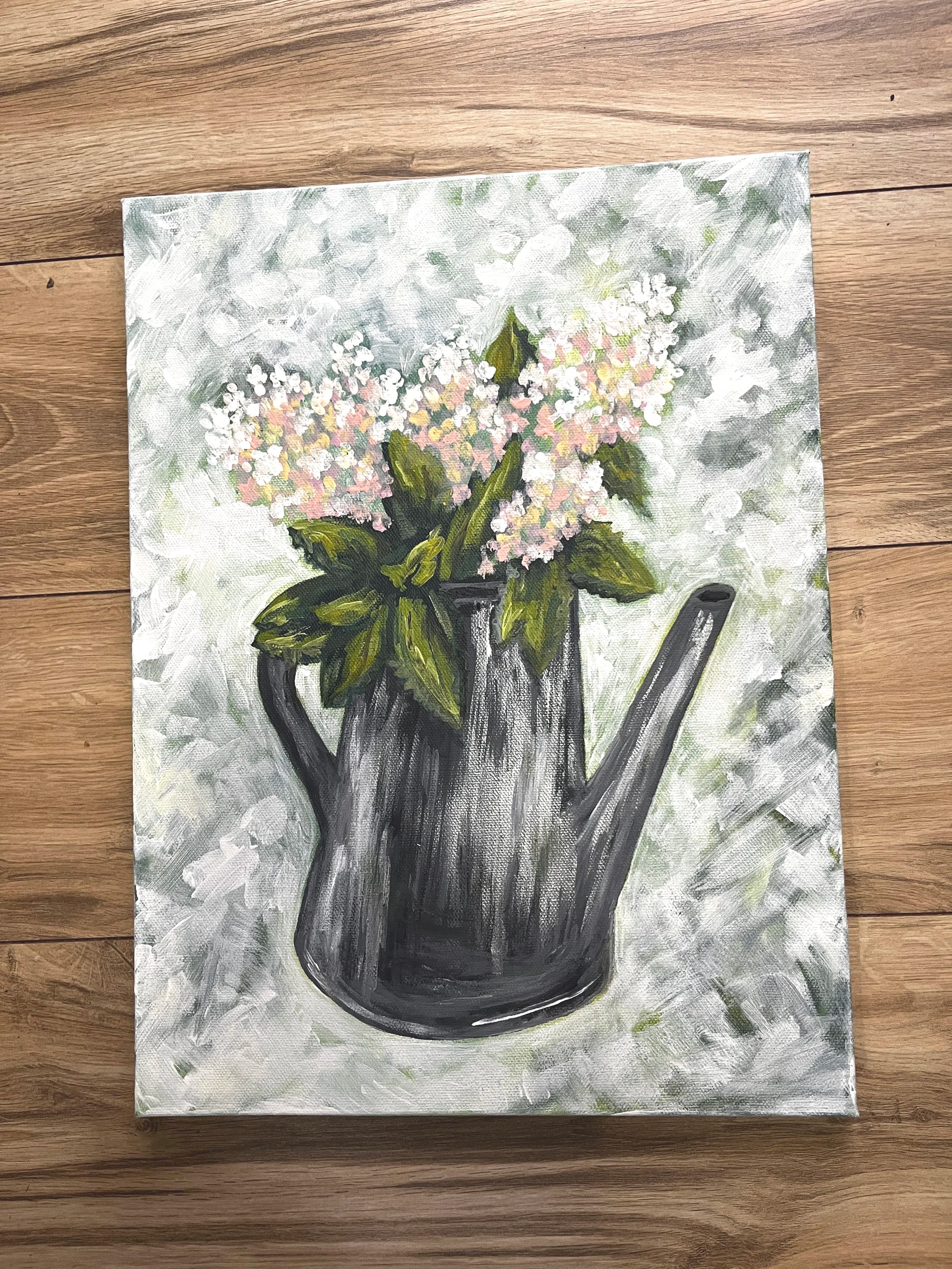Hydrangea Painting 