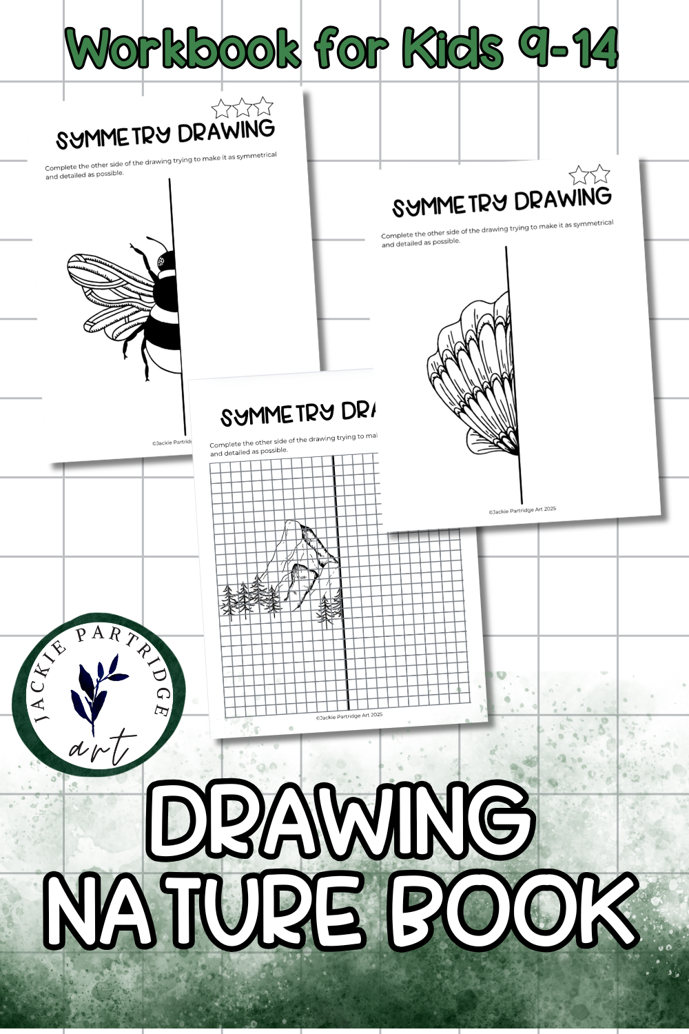 nature drawing book for teens