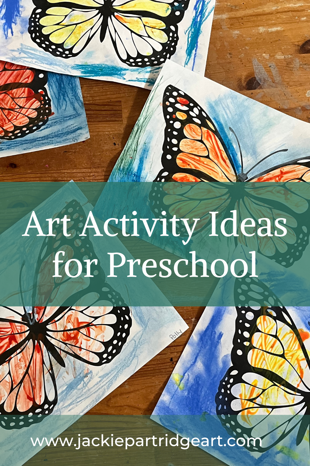 art activities preschool drawing butterfly project