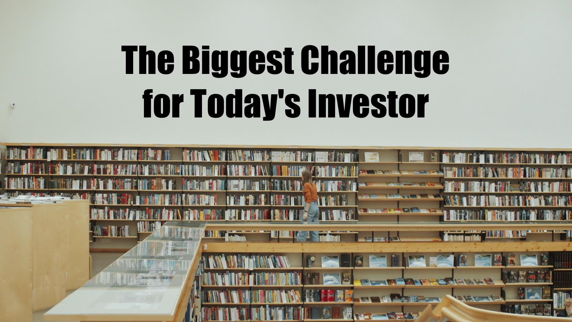                

 
    The Biggest Challenge for Today's Investor Script: (004)   Recently I wanted to know more about a particular topic. I saw a discussion on TV, and I thought…hmm… that's interesting…I want to know more.&nbsp;&nbsp;  I pulled out 