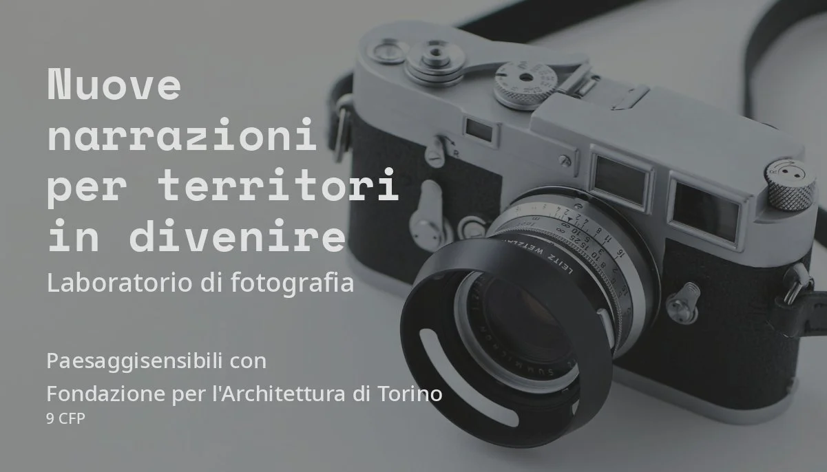 Nuove narrazioni per territori in divenire