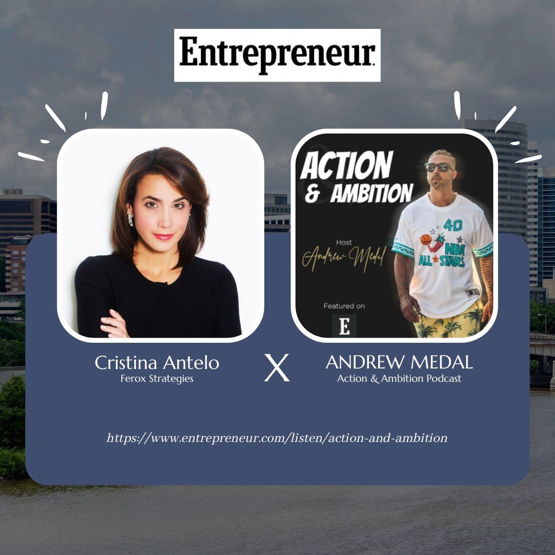 Check out this new episode of Action and Ambition with Andrew Medal to meet Cristina Antelo (@ceantelo), USHBC legislative co-chair and the powerhouse lobbyist behind @feroxstrategies! Link in bio.

#advocate #leaders #politics #interview #election #
