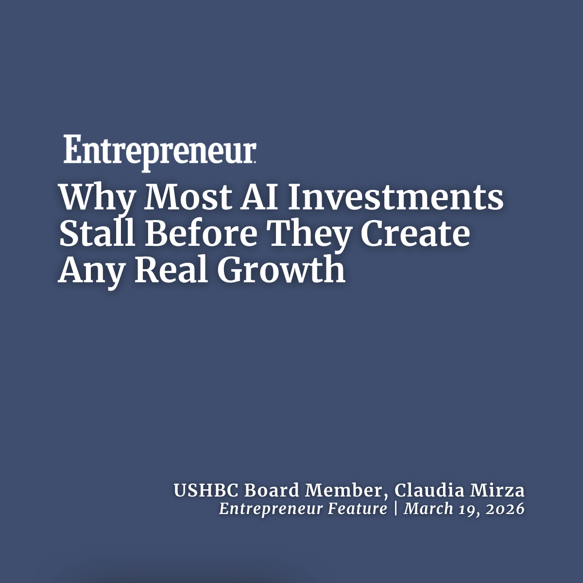 Why Most AI Investments Stall Before They Create Any Real Growth