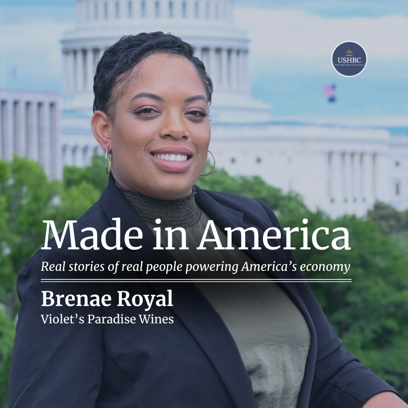 Brenae Royal, Violet's Paradise Wines | USHBC Made in America Feature
