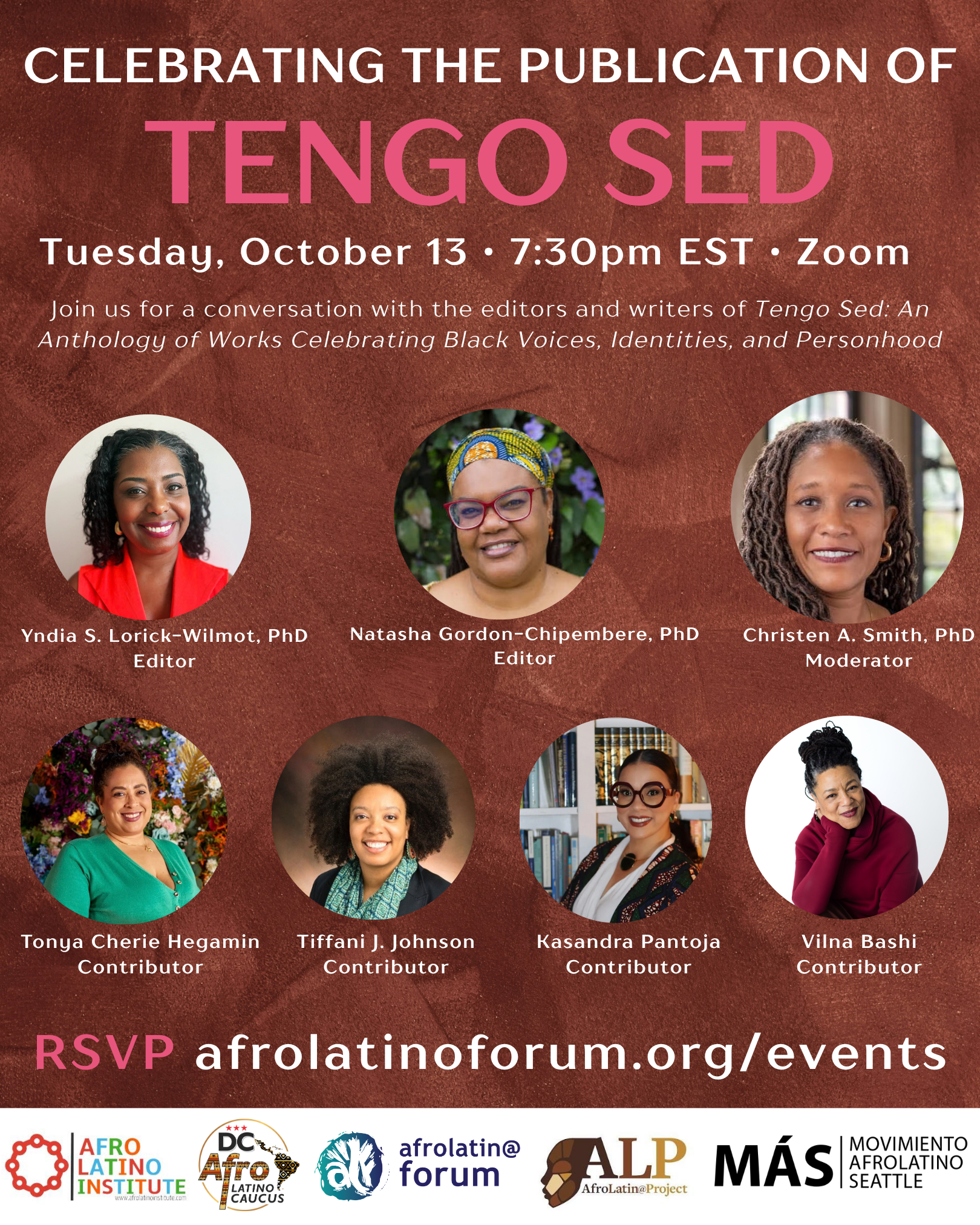Celebrating the Publication of Tengo Sed